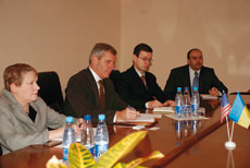Зустріч з делегацією урядовців США