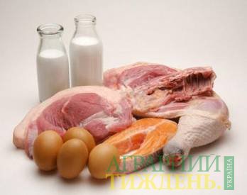 Украина за 5 мес. сократила производство молока на 1,3%, мяса - на 0,9%, яиц увеличила на 2,4%