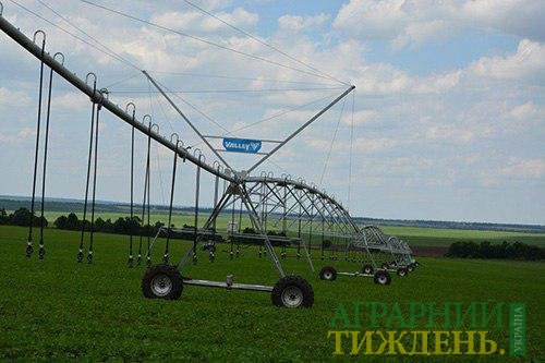 Харвист запустил первую в Донецкой области современную систему орошения