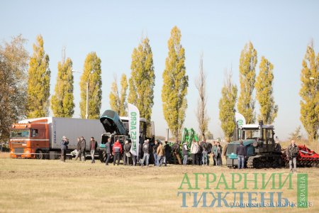 Півсотні машин було представлено на демо-полі AGROPORT East Kharkiv 2018