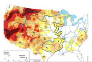 Ринок турбує посилення посухи на південному заході США