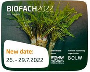 В рамках міжнародної виставки органічних харчових продуктів «БіоФах 2022» відбудеться захід «Органічне сільське господарство в Україні через 5 місяців після початку війни – стан та перспективи»