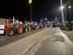 У Польщі фермери поновили протести, у тому числі через експорт зерна з України