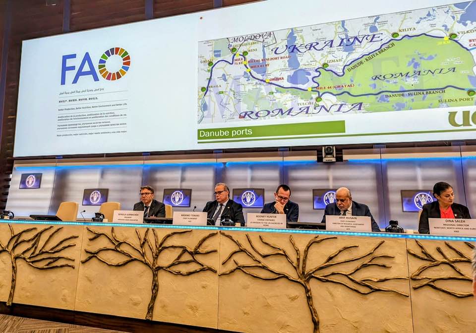 УЗА представила на засіданні FAO бачення відновлення зернового виробництва та експорту зерна з України