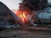 Окупанти поцілили ракетами типу "Калібр" в агропідприємство на Одещині, намагаючись знищити запаси зерна, — ОК Південь