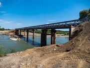 До кордону з Румунією: відкрито рух одним із найдовших тимчасових мостів