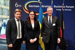 Україна розраховує на німецьке обладнання для відновлення та модернізації економіки, - Юлія Свириденко в Берліні
