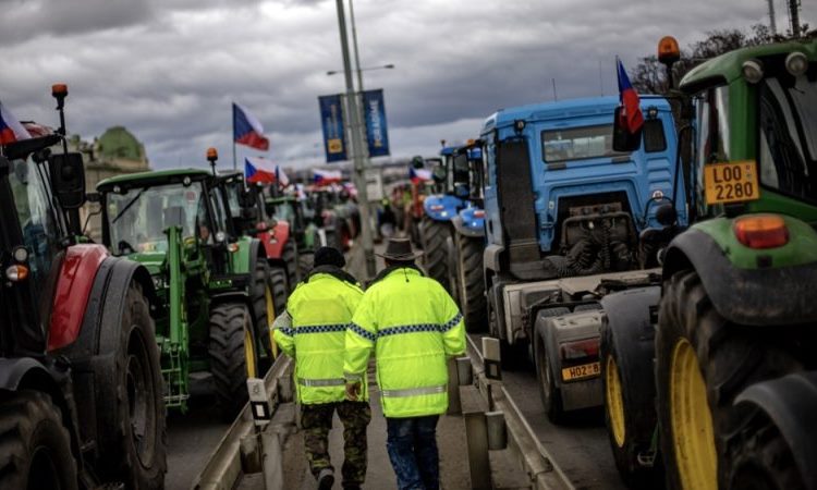 Проросійські сили скористалися протестом фермерів у Чехії