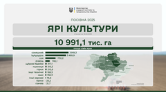 Аграрії засіяли вже 87% ярих зернових