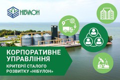 Критерії сталого розвитку «НІБУЛОН». Корпоративне управління