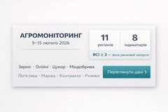 Глобальні ринки перебудовуються, а в Україні дешевшає молоко: агромоніторинг тижня (9–15 лютого 2026)