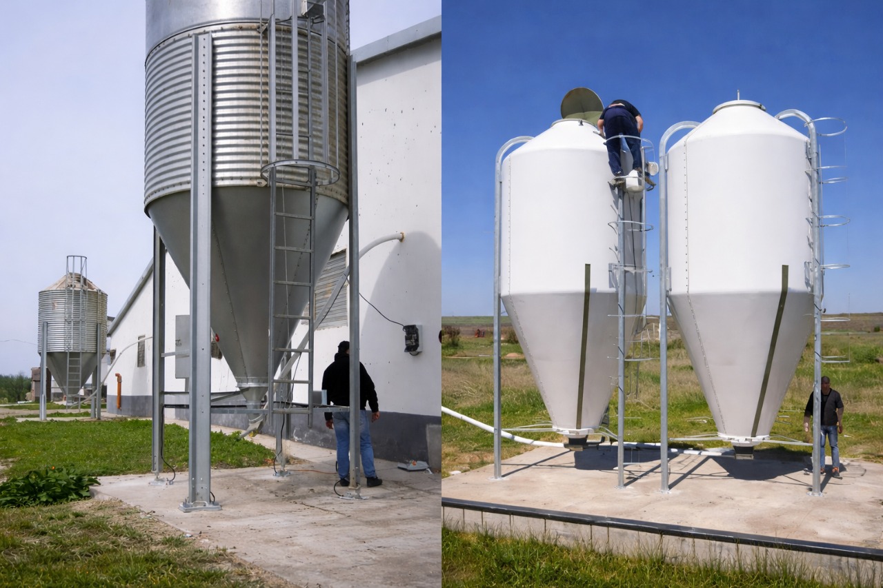 Скловолокно чи метал: де краще зберігається корм?